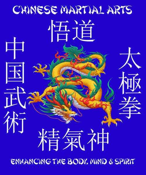 Chinese Martial Arts dragon emblem